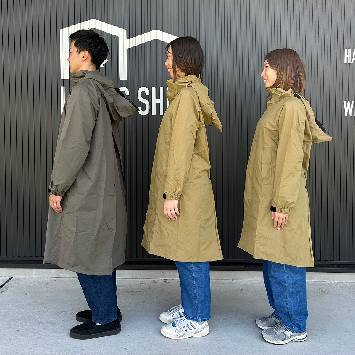 LOGOS by LIPNER サイクルレインコート 個人レインウエア