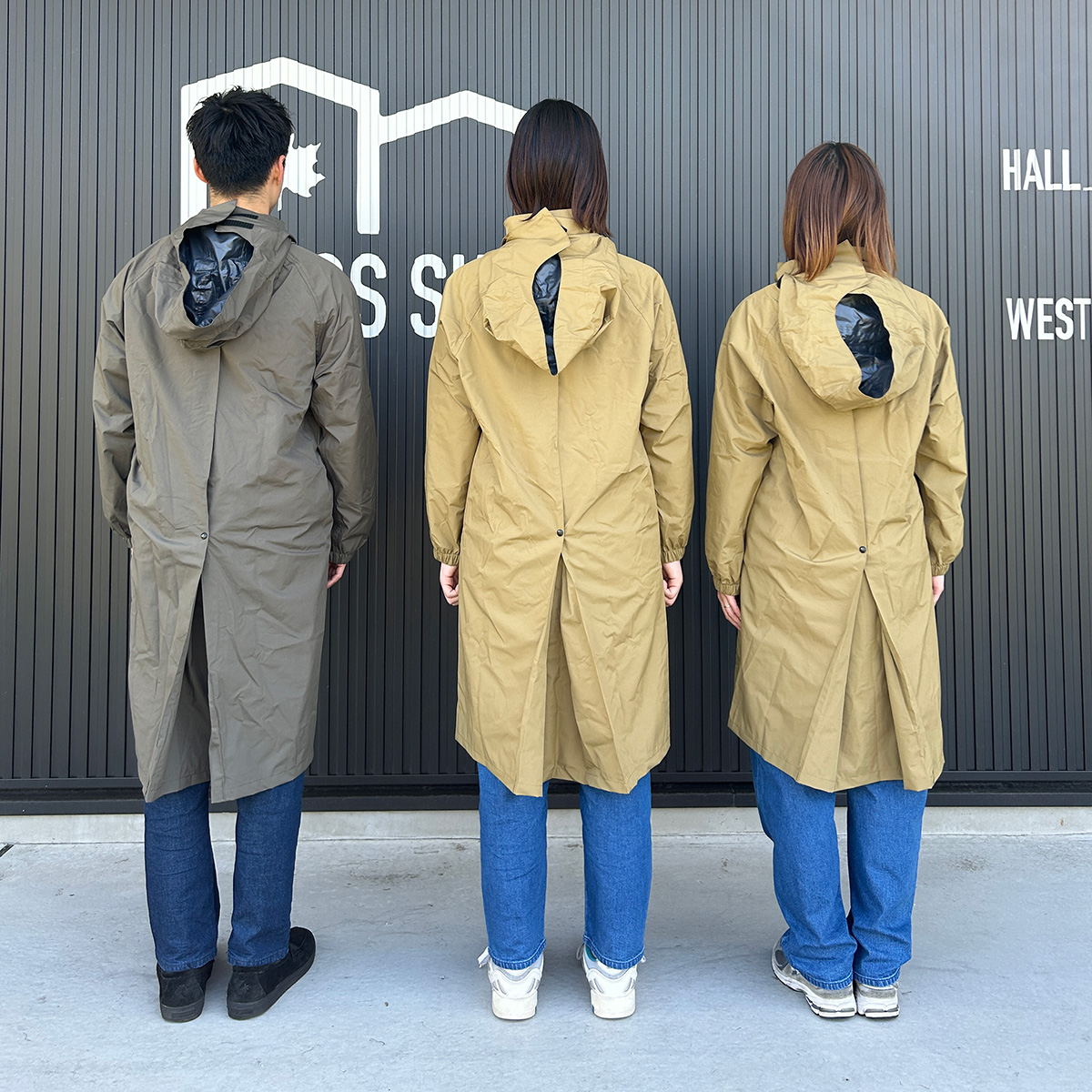 LOGOS by LIPNER サイクルレインコート 個人レインウエア