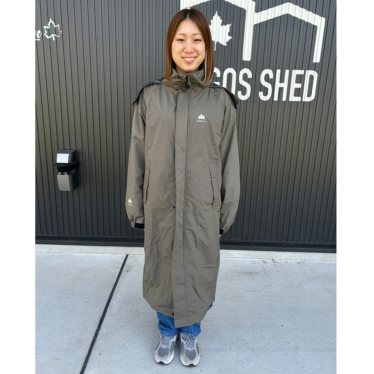 LOGOS by LIPNER サイクルレインコート 個人レインウエア