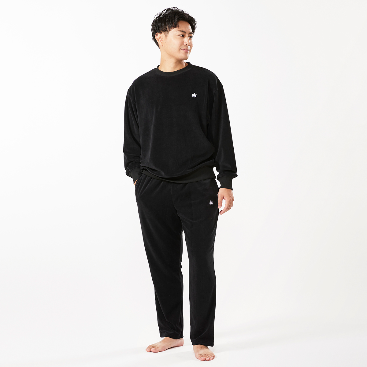 LOGOS by LIPNERボディリカバリーベロアスウェット#35212 トップス