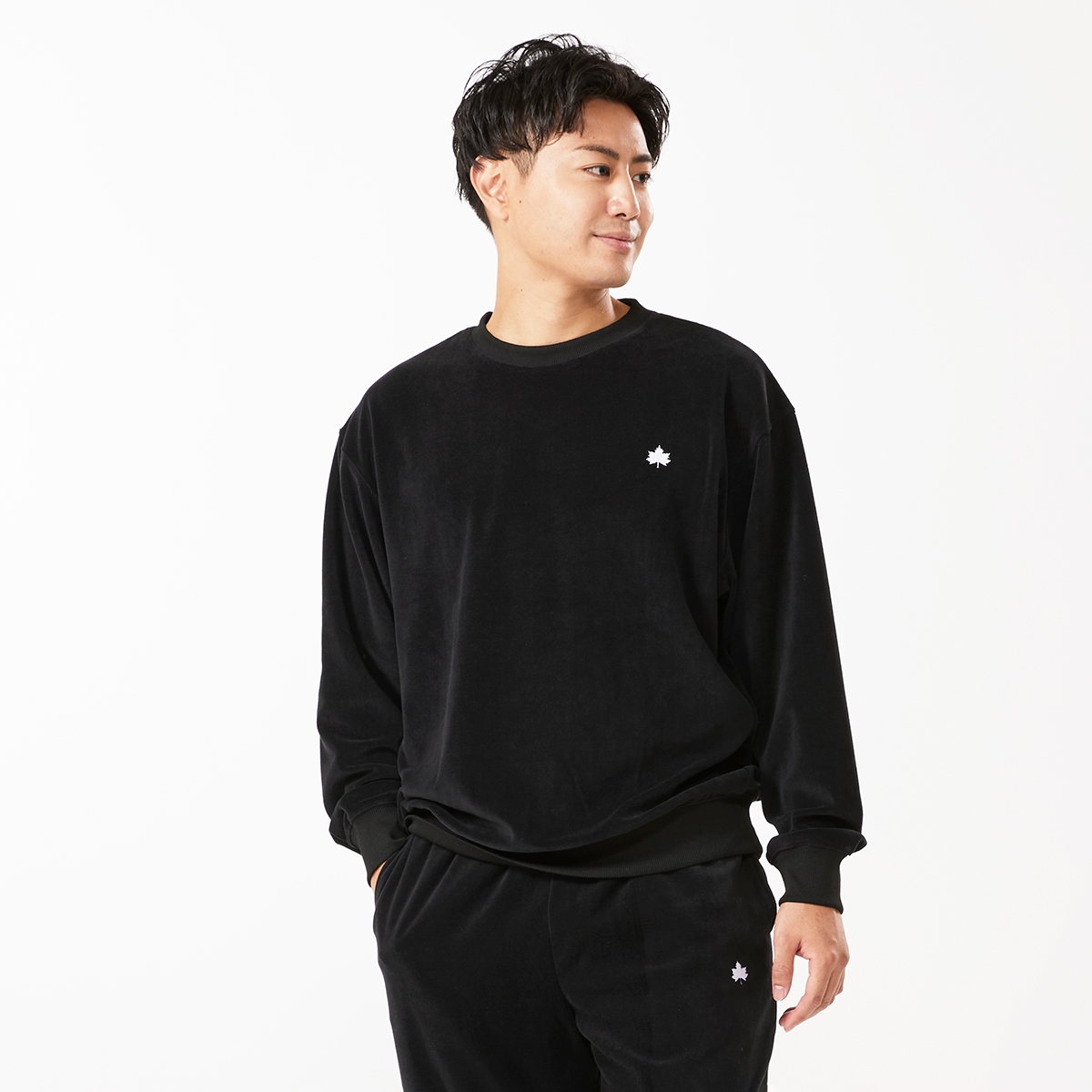 LOGOS by LIPNERボディリカバリーベロアスウェット#35212 トップス