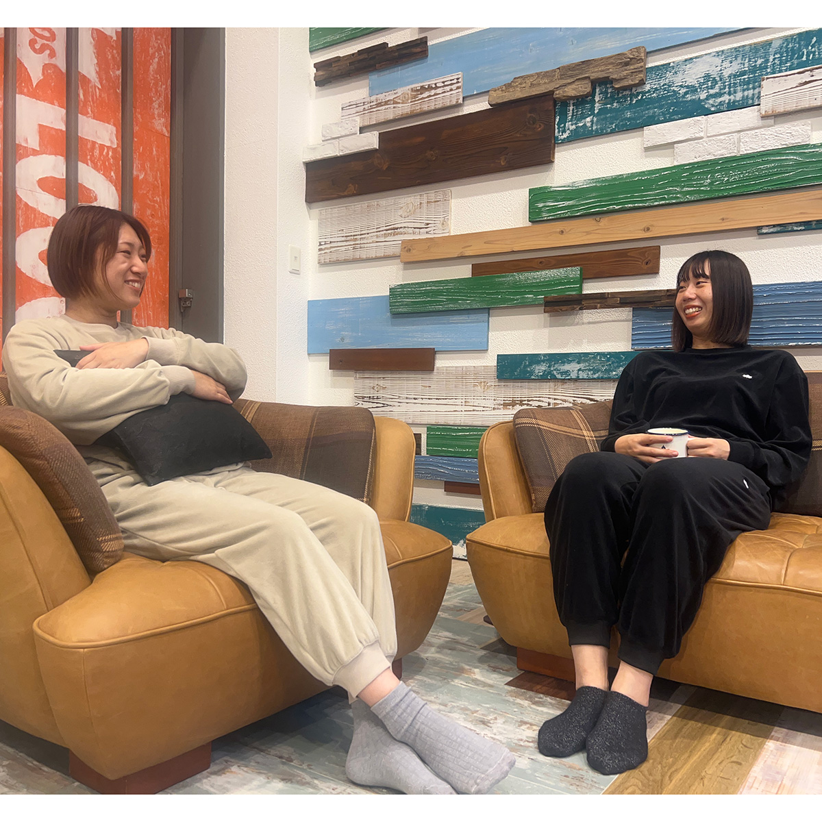 LOGOS by LIPNERボディリカバリーベロアスウェット#35212 トップス