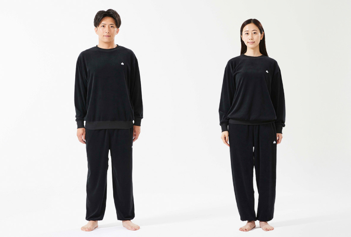 ユニセックスで着用できる