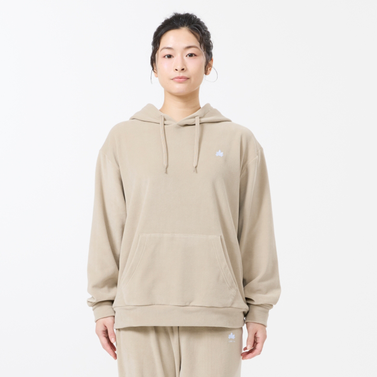 LOGOS リゲインテック ボディリカバリーベロアパーカー #35310 トップス