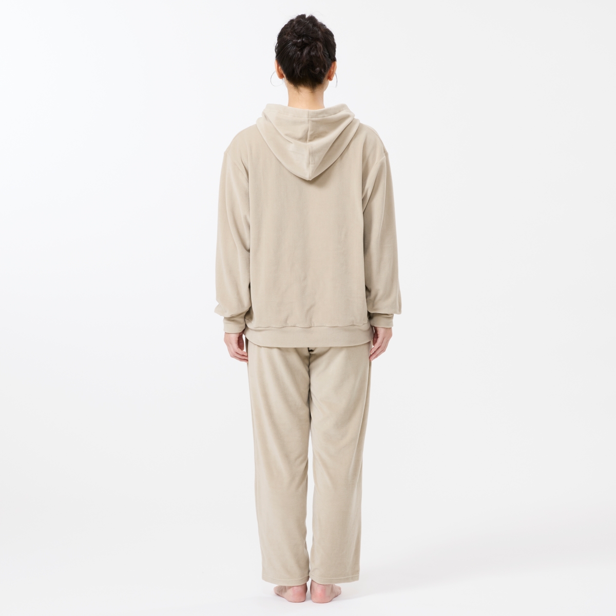 LOGOS リゲインテック ボディリカバリーベロアパーカー #35310 トップス