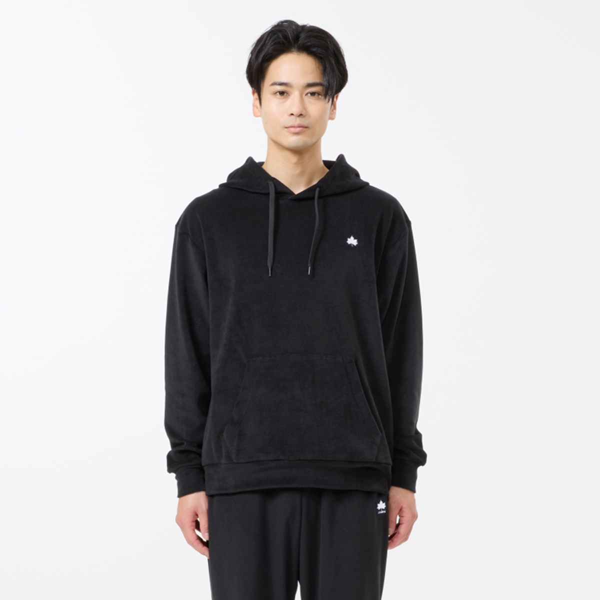 LOGOS リゲインテック ボディリカバリーベロアパーカー #35310 トップス