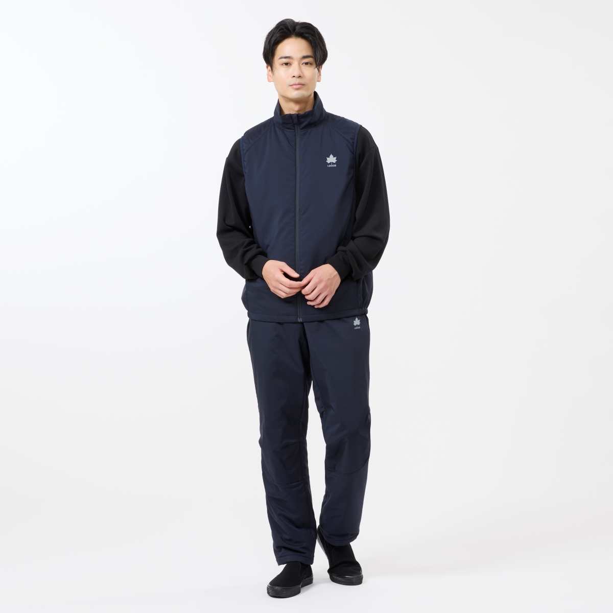 LOGOS グラフェン入り中綿パンツ #35320 ボトムス