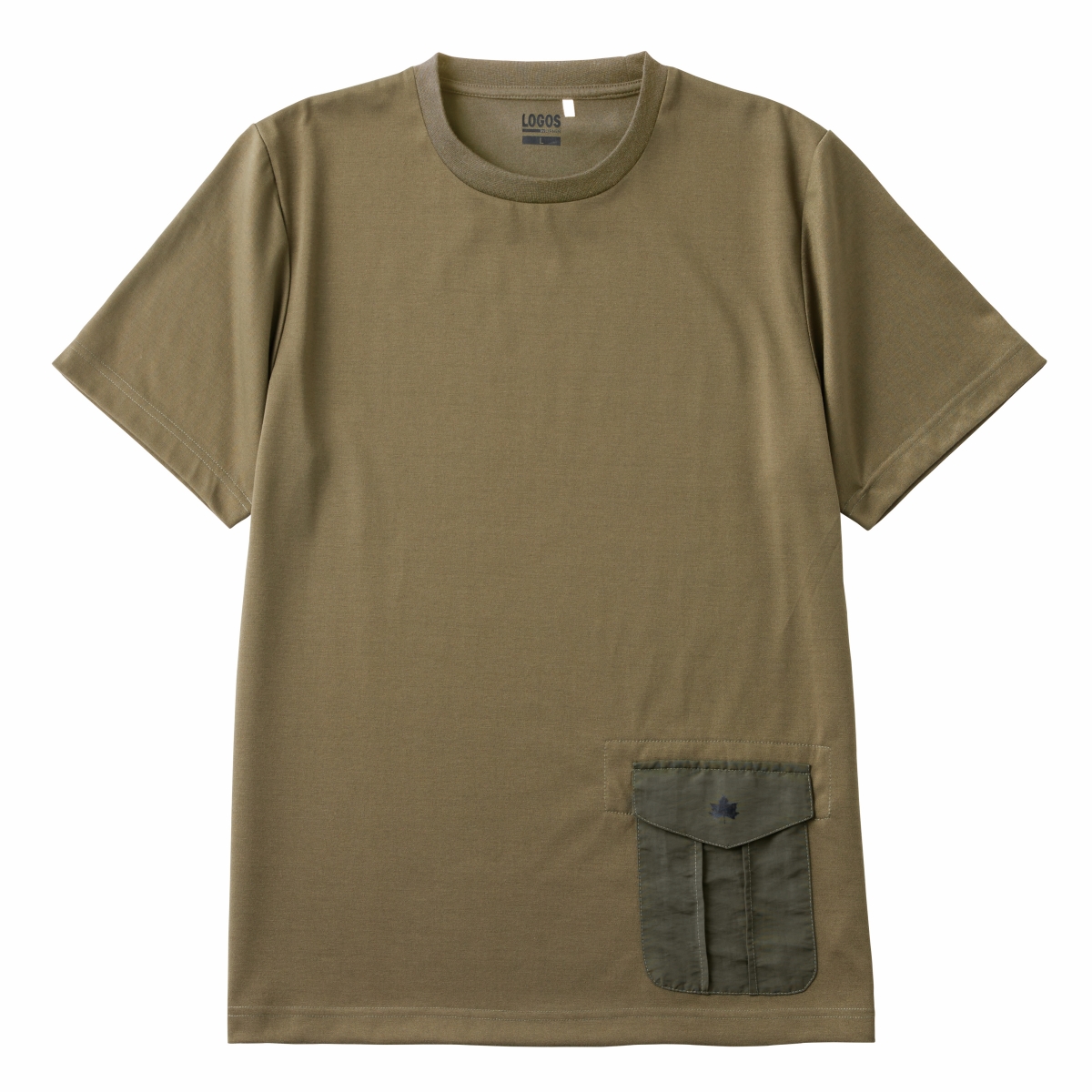 LOGOS by LIPNER ポケット付きTシャツ-A トップス