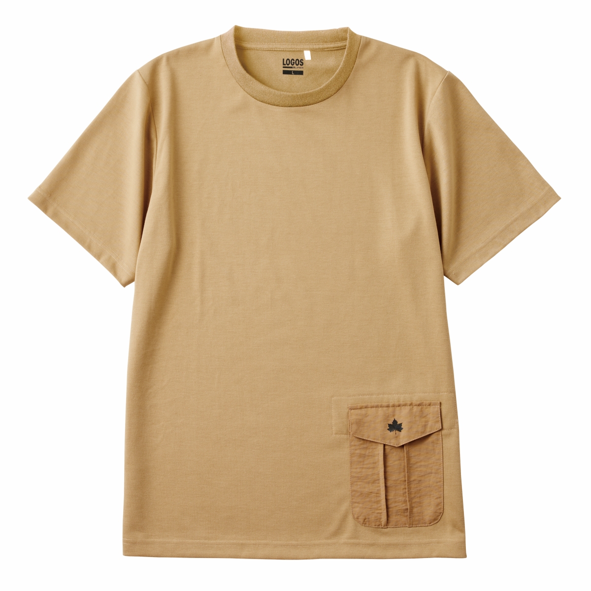 LOGOS by LIPNER ポケット付きTシャツ-A トップス