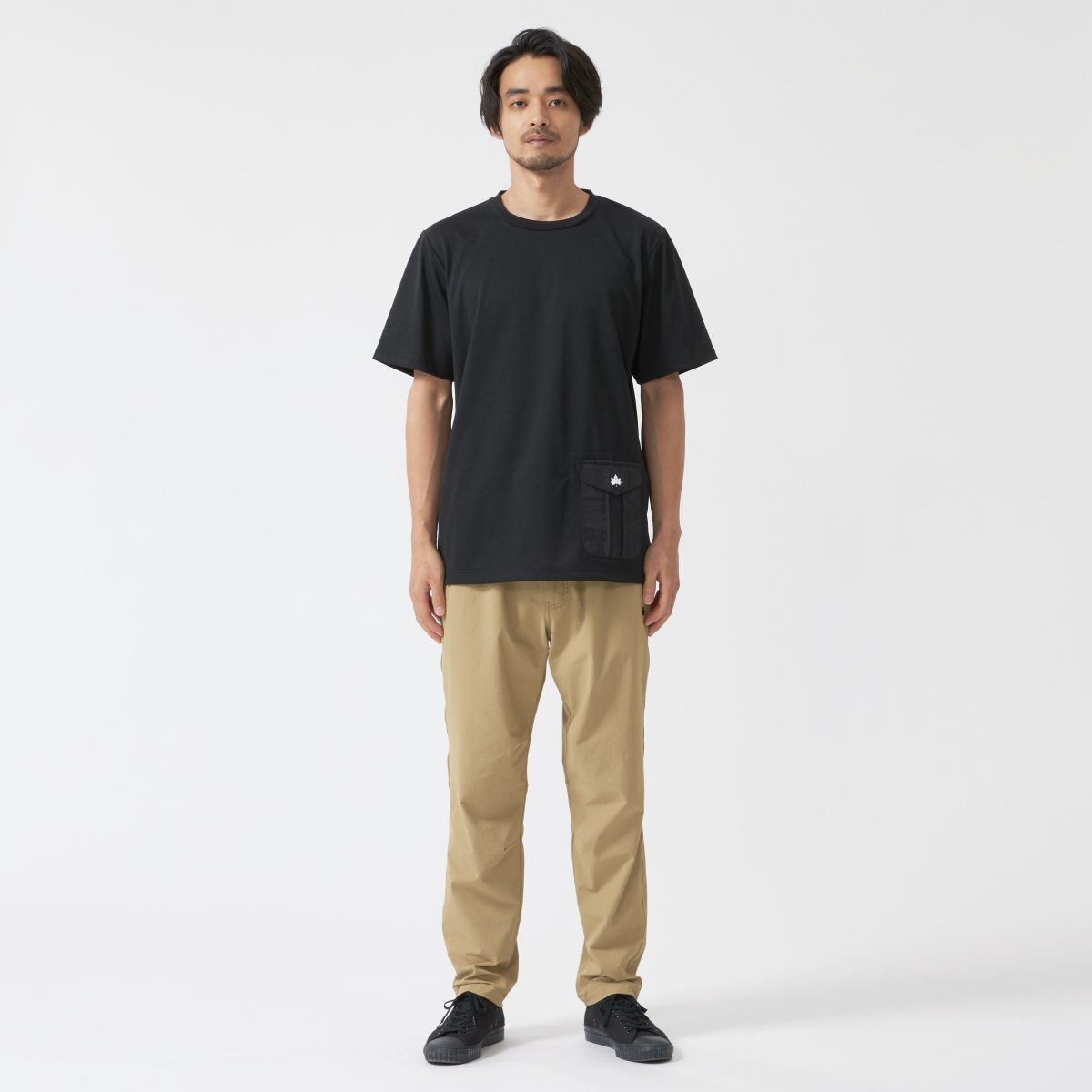 LOGOS by LIPNER ポケット付きTシャツ-A トップス