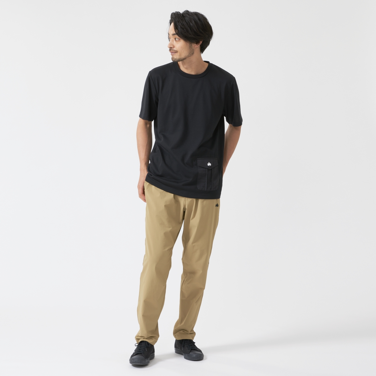 LOGOS by LIPNER ポケット付きTシャツ-A トップス