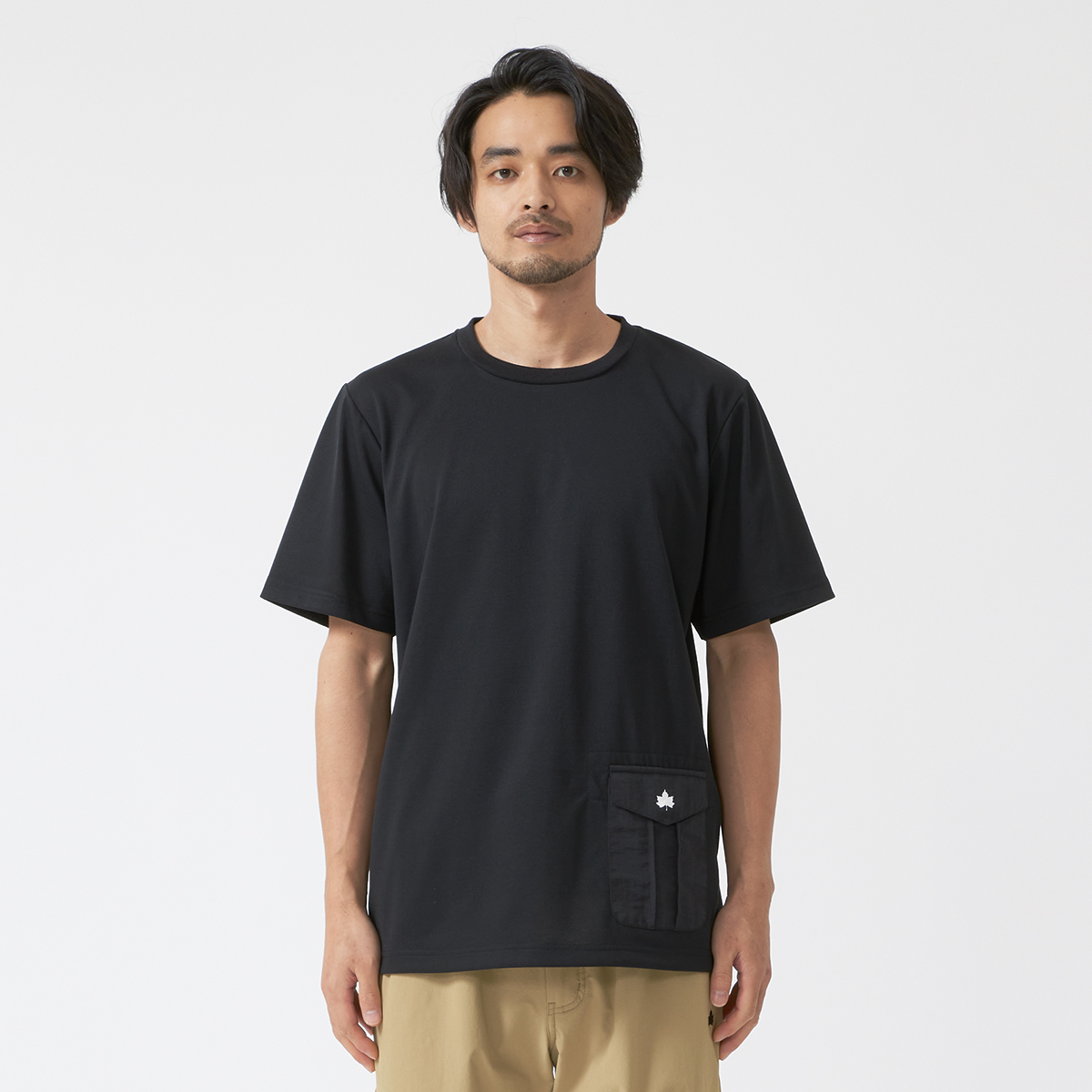 LOGOS by LIPNER ポケット付きTシャツ-A トップス