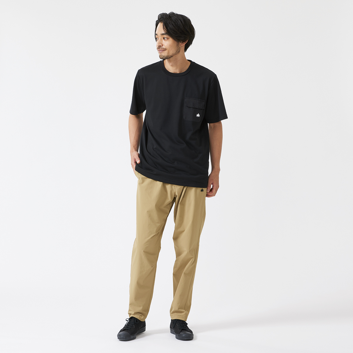 LOGOS by LIPNER ポケット付きTシャツ-B トップス