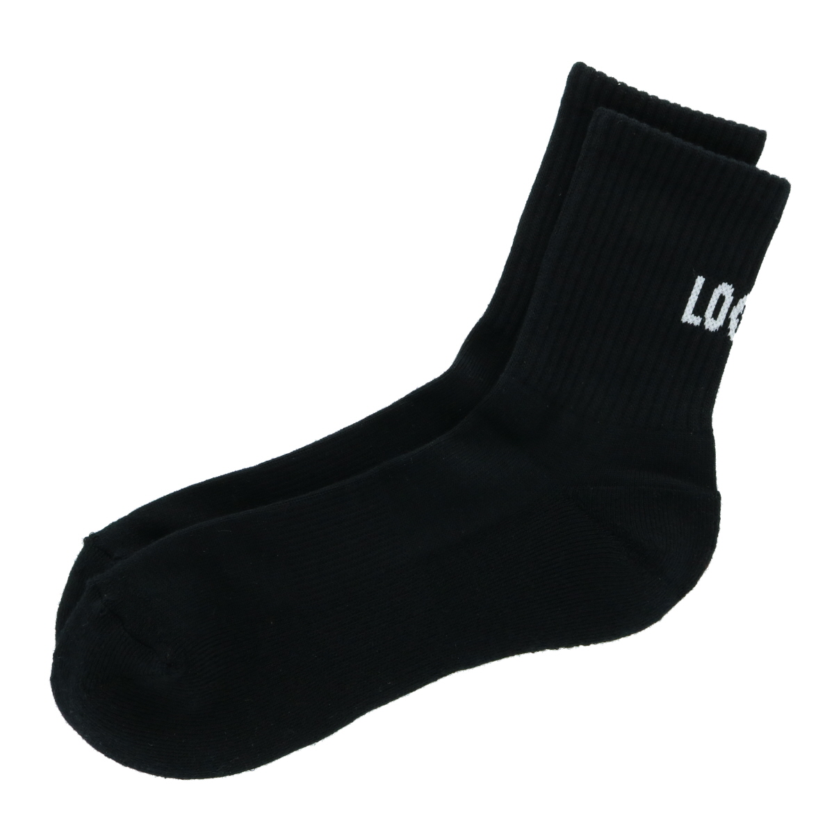 無地ショート丈ソックス（メンズ） フットウエア