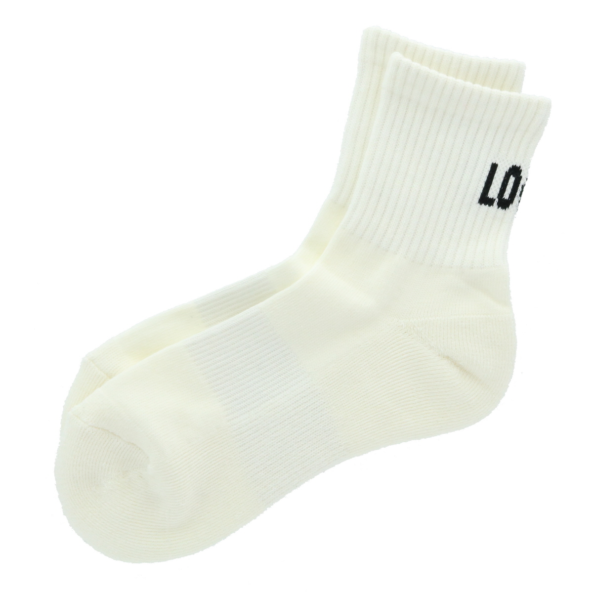 無地ショート丈ソックス（レディース） フットウエア