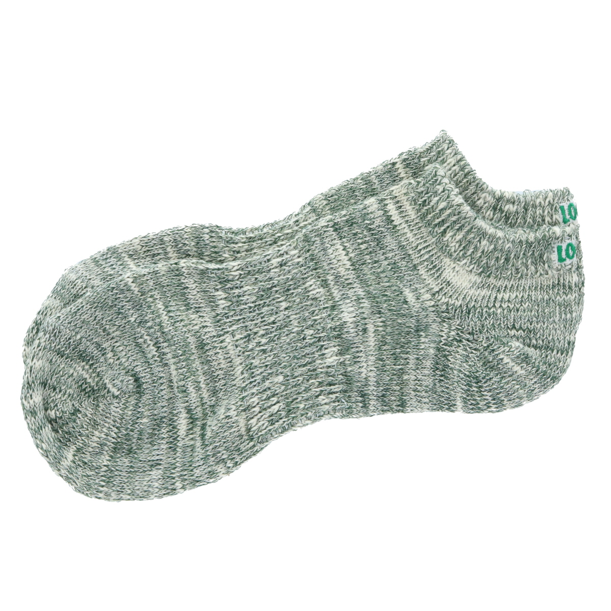 ざっくりスラブ スニーカー丈ソックス（メンズ） フットウエア