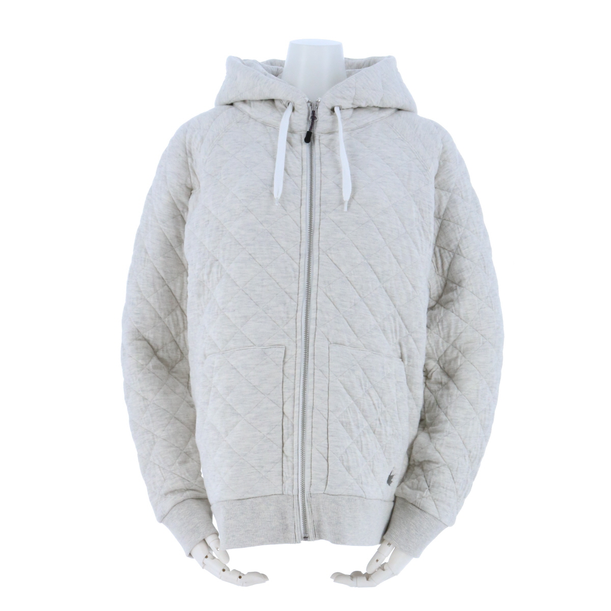 キルティングジップフーディ（レディース） アウター