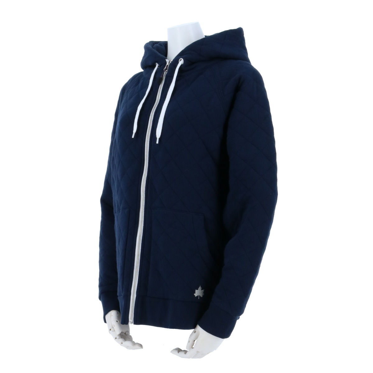 キルティングジップフーディ（レディース） アウター