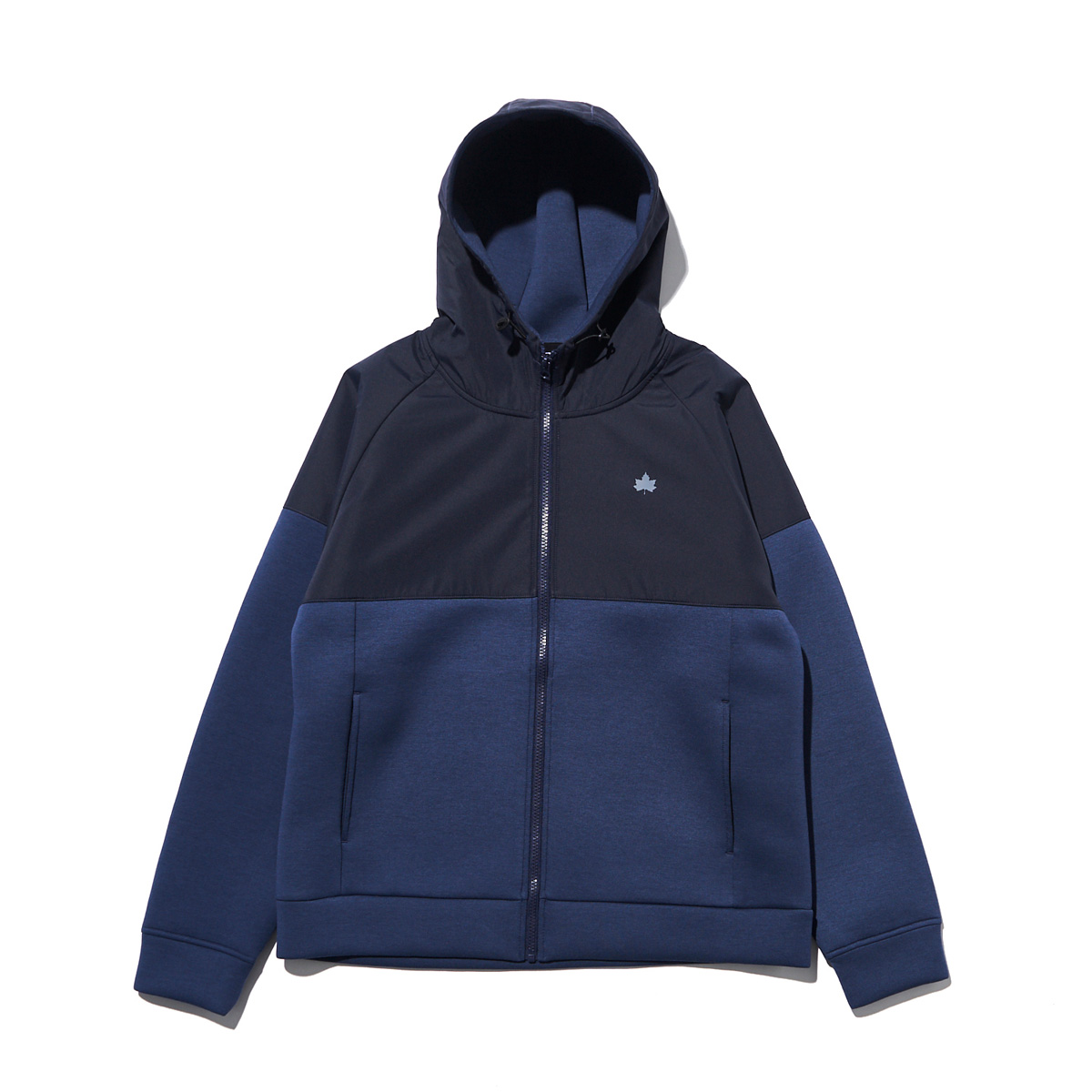 エラスティックハイブリッドフーディ（メンズ） アウター