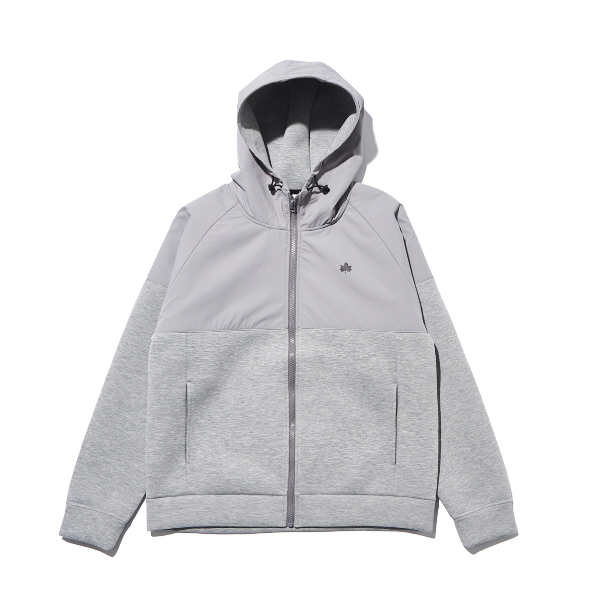 エラスティックハイブリッドフーディ（メンズ） アウター