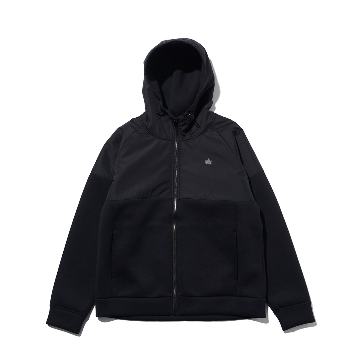 エラスティックハイブリッドフーディ（メンズ） アウター