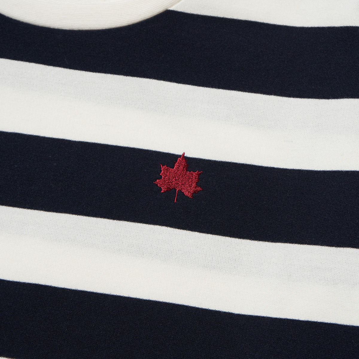 ボーダーBIGトレーナー（レディース） トップス