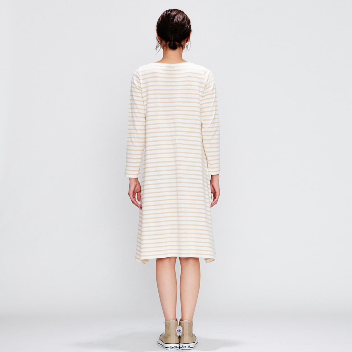 ボーダーワンピース（レディース） トップス