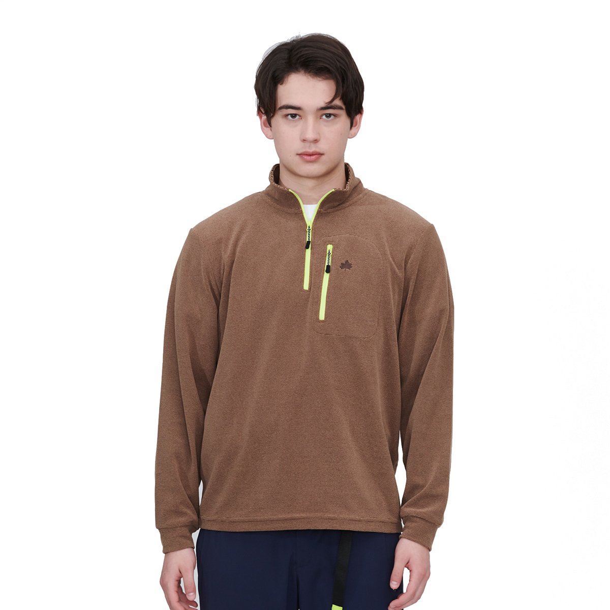 ニードルボーダーハイジップ（ユニセックス） アウター