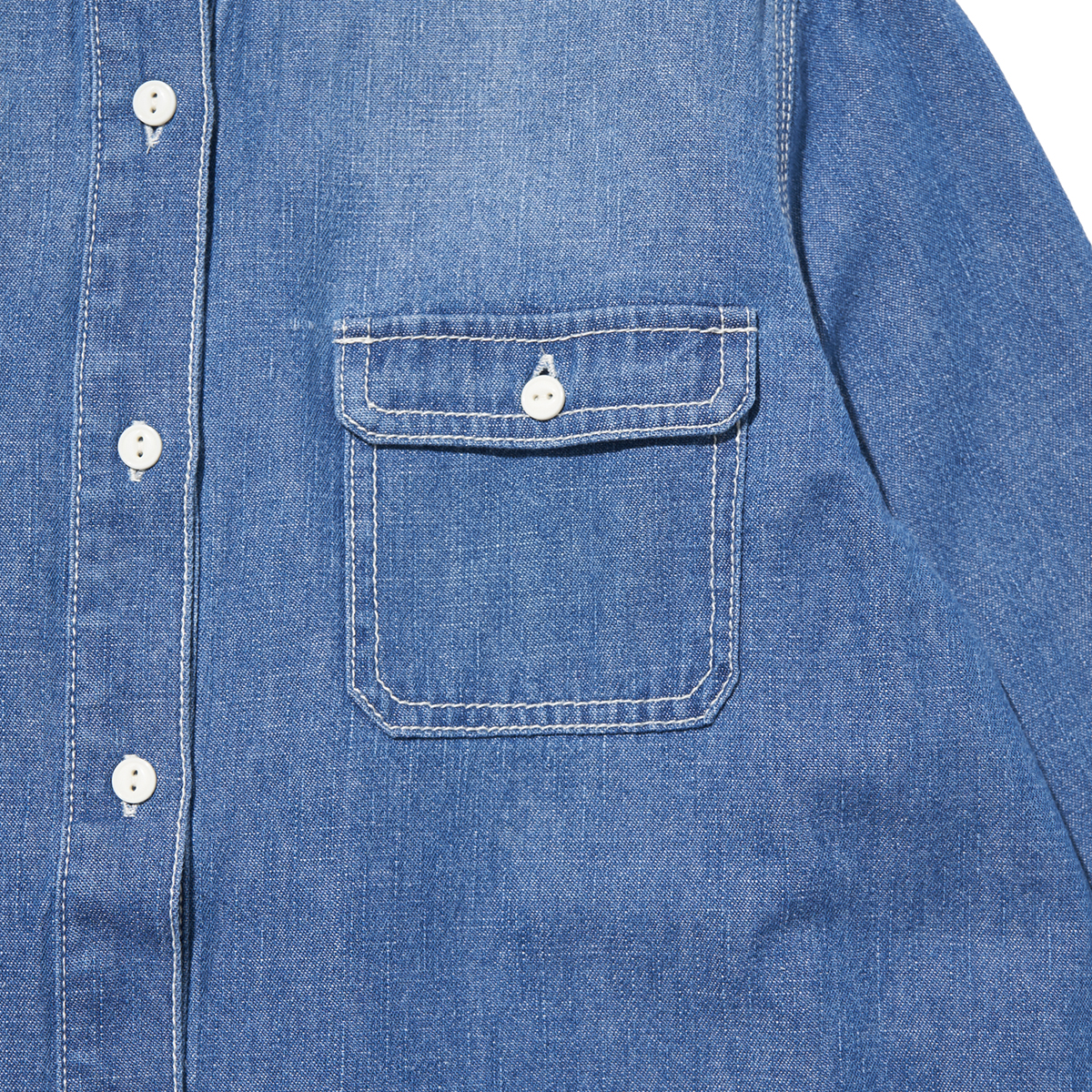 デニムワークシャツ（レディース） トップス