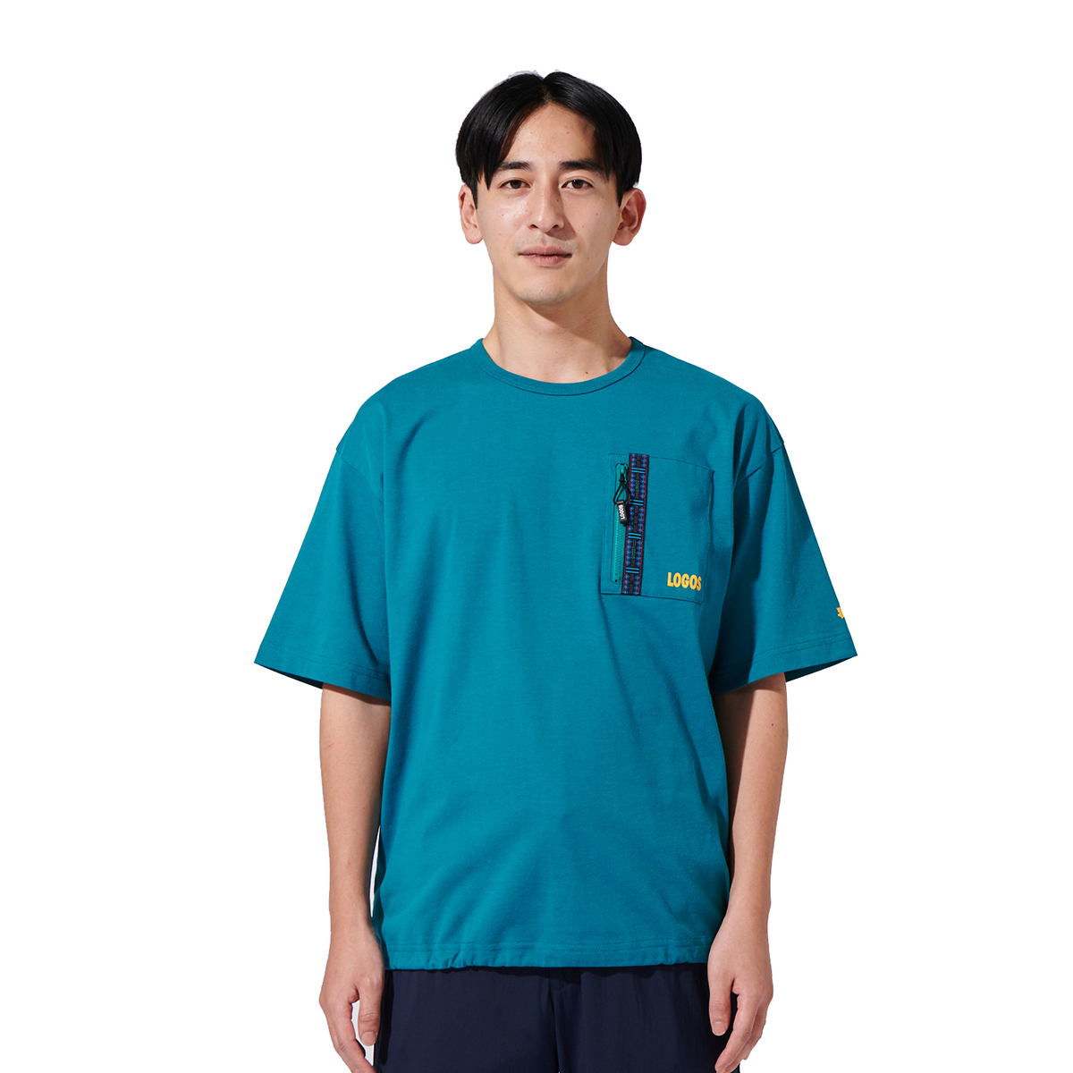 ジップポケットTシャツ（メンズ） トップス