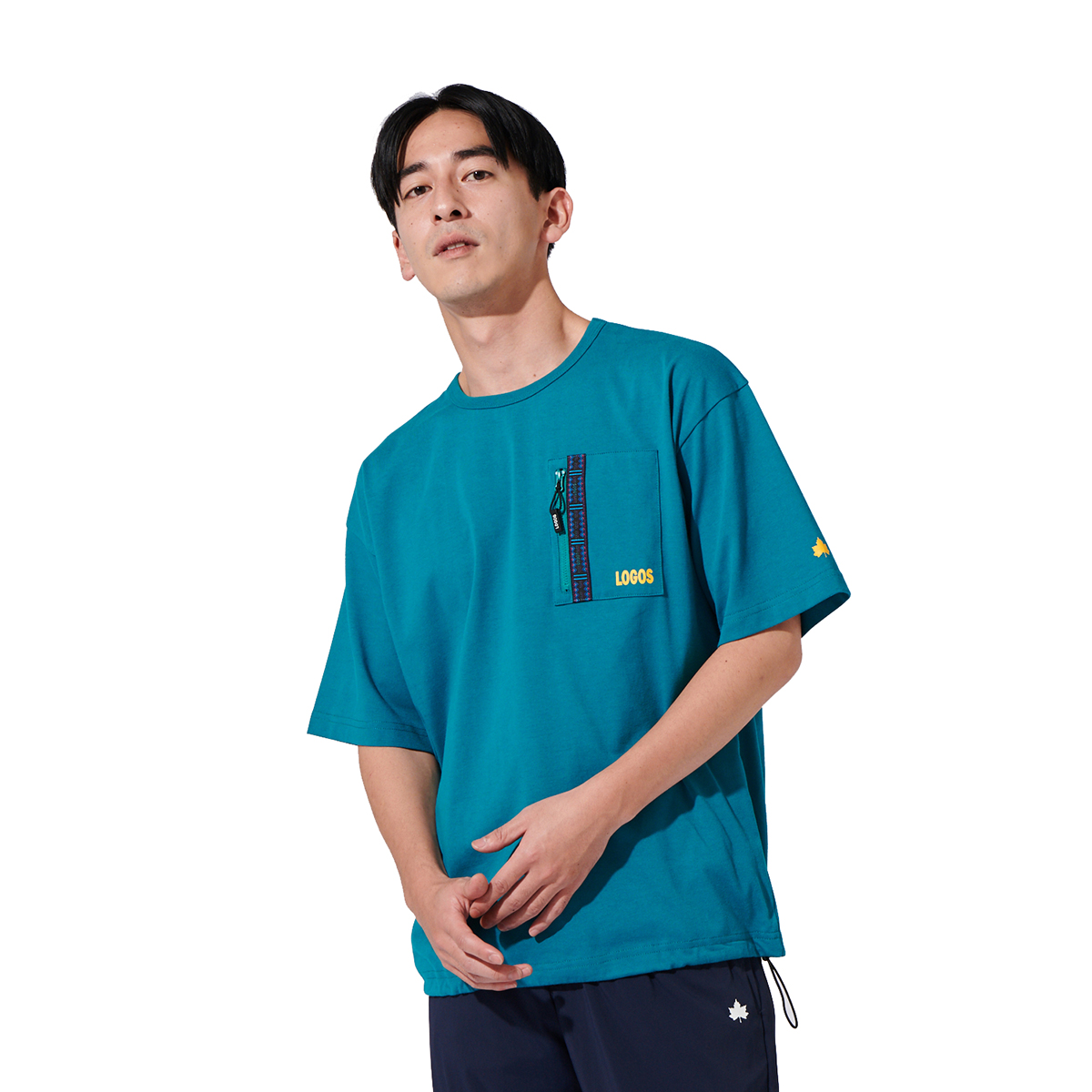 ジップポケットTシャツ（メンズ） トップス