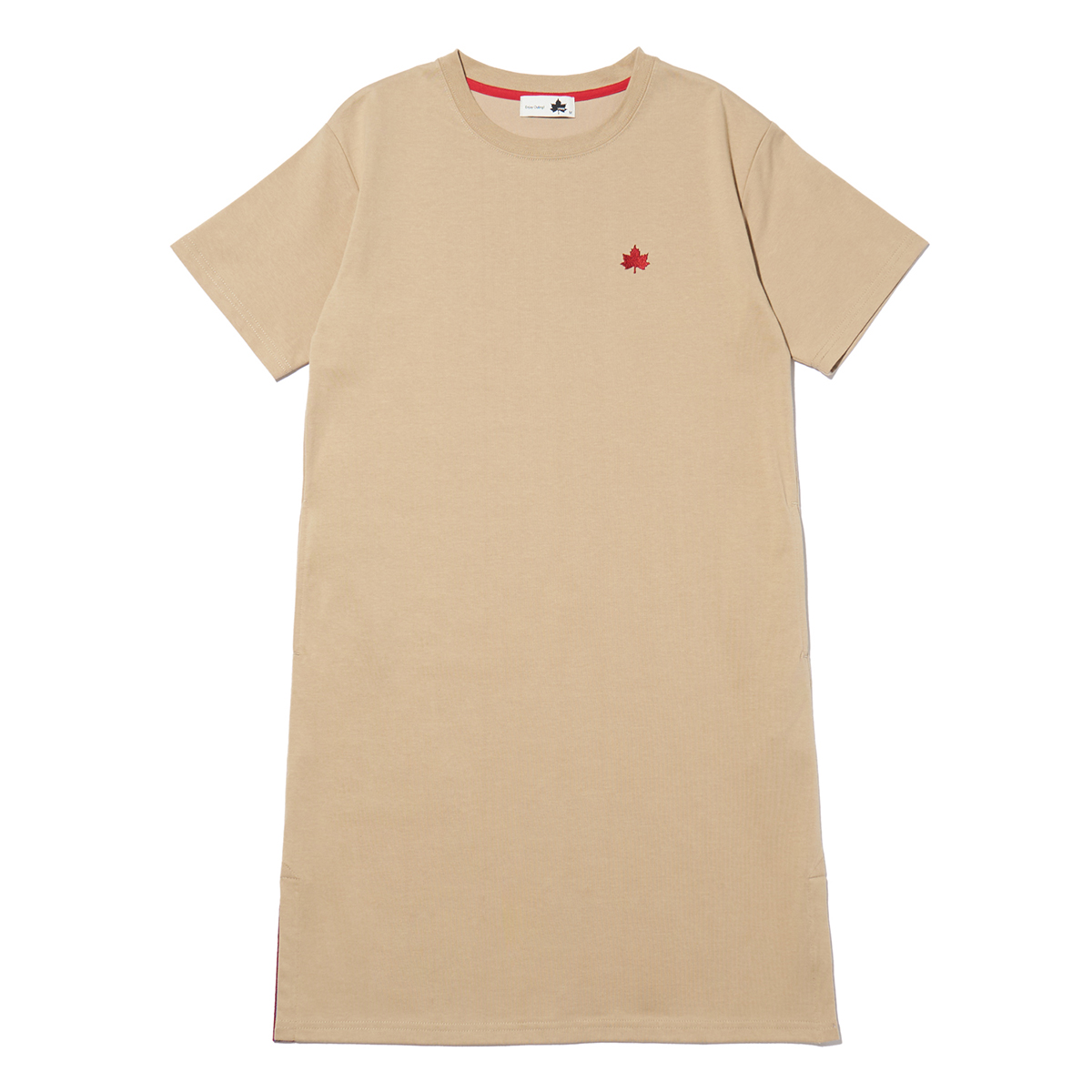 ロングスリットL/Sドレス（レディース） トップス