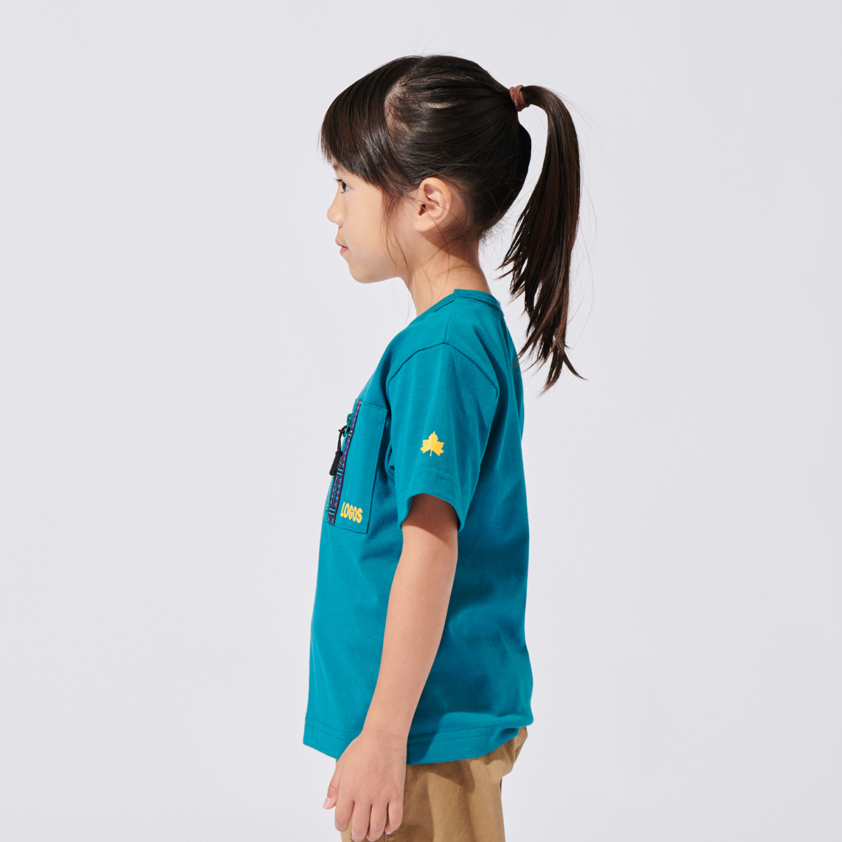 ジップポケットTシャツ（キッズ） トップス