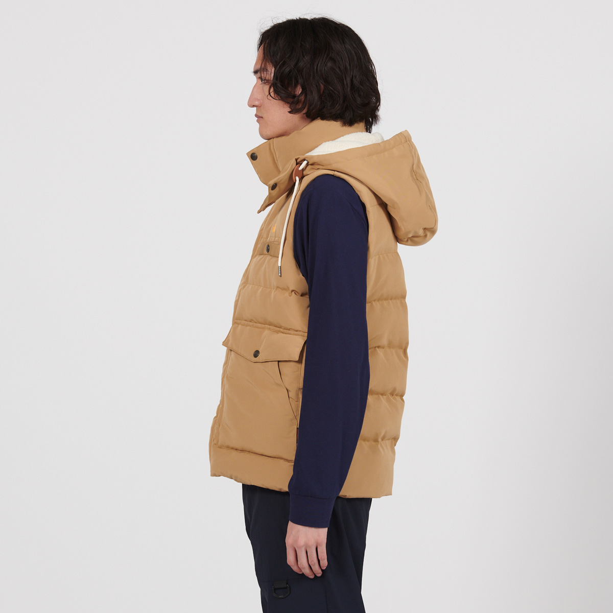 ファイバーダウンベスト アウター