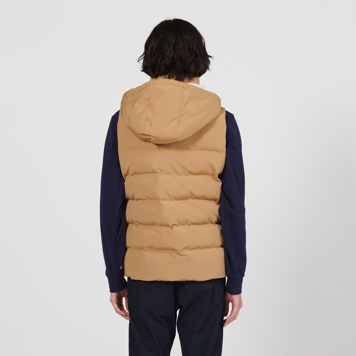 ファイバーダウンベスト アウター