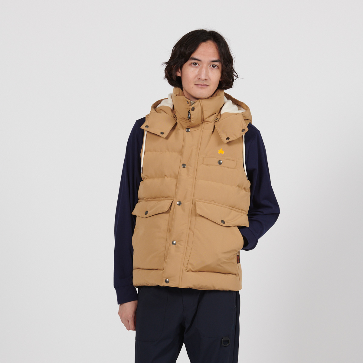 ファイバーダウンベスト アウター