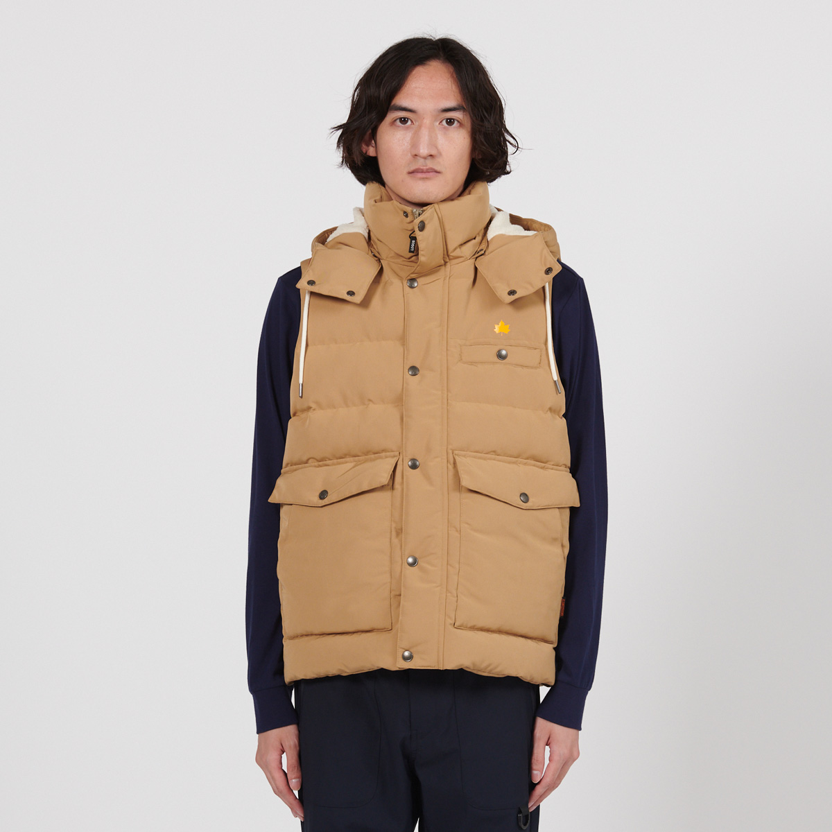 ファイバーダウンベスト アウター