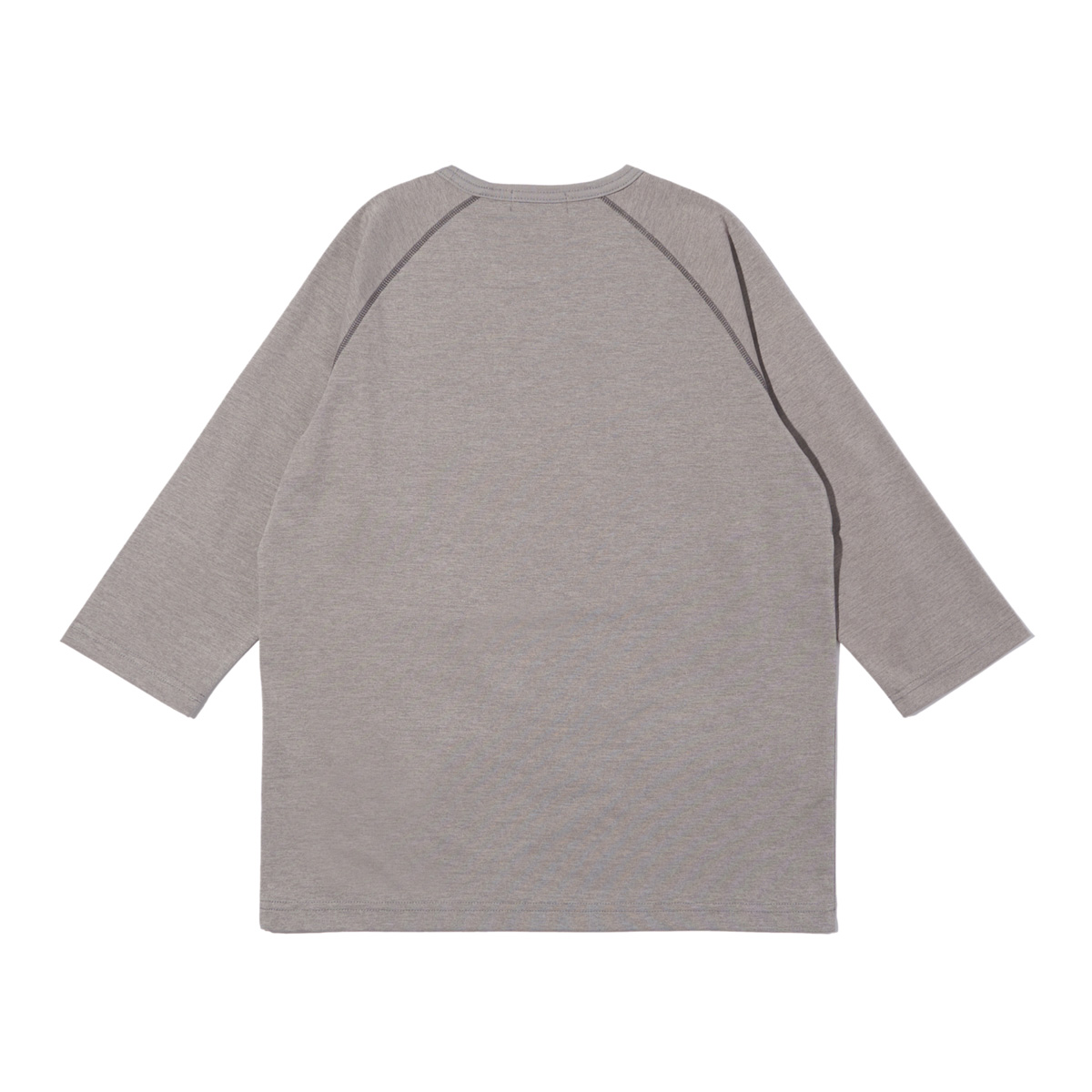 メランジ7分袖Tシャツ トップス