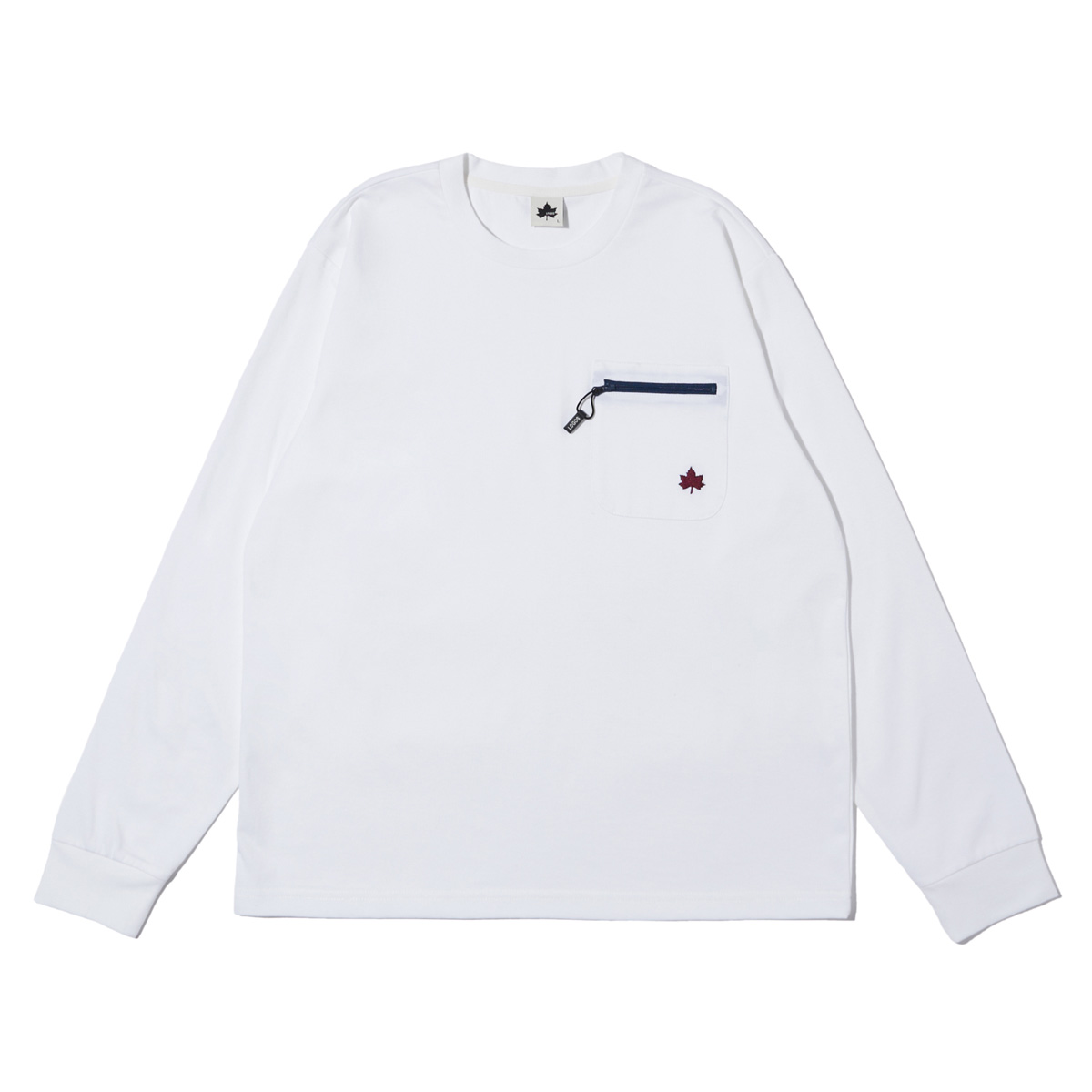 ファスナーポケットTシャツ トップス