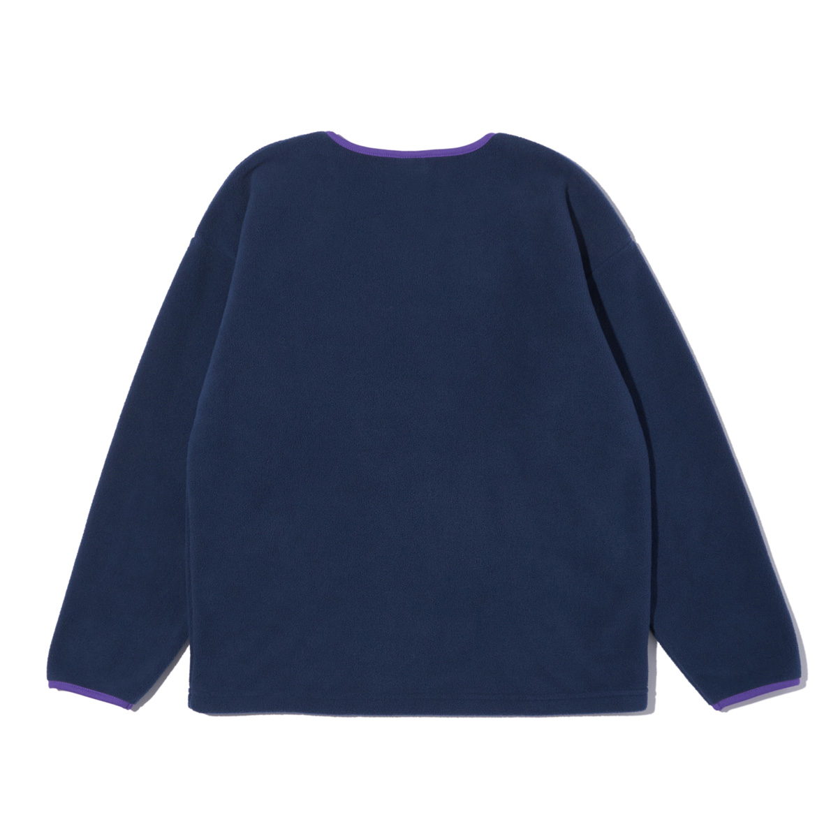 フリースクルーネック トップス