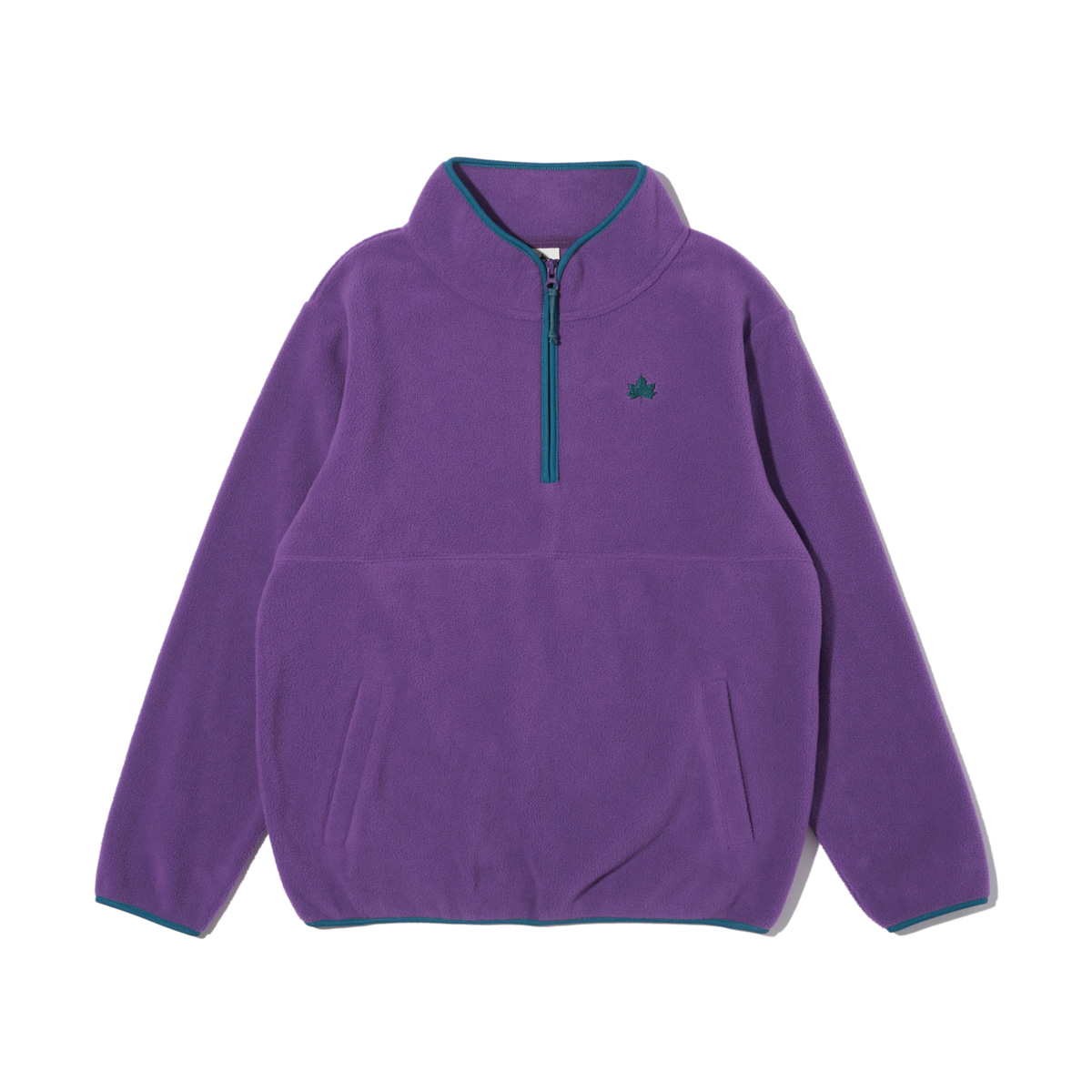 フリースハーフジップジャケット アウター