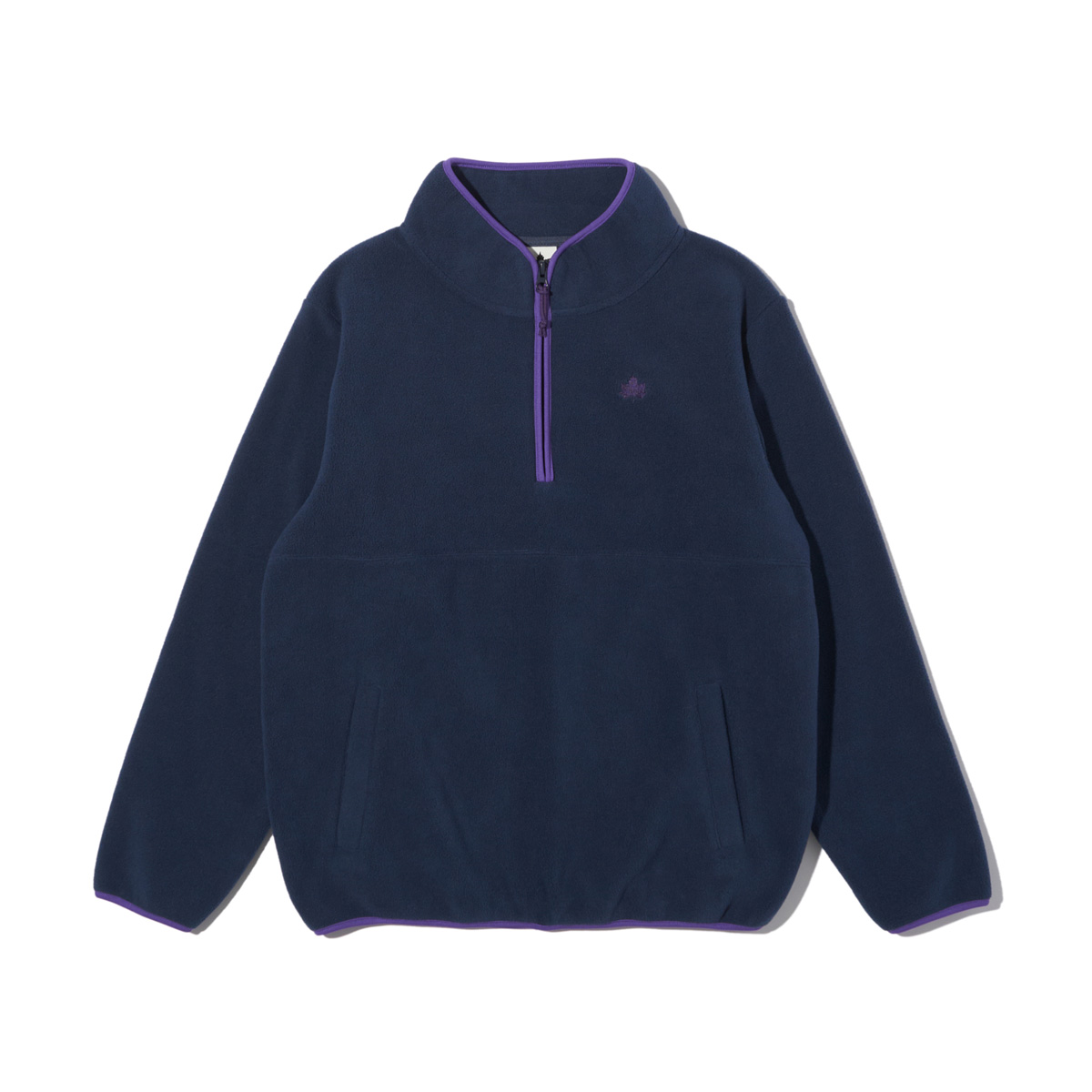 フリースハーフジップジャケット アウター