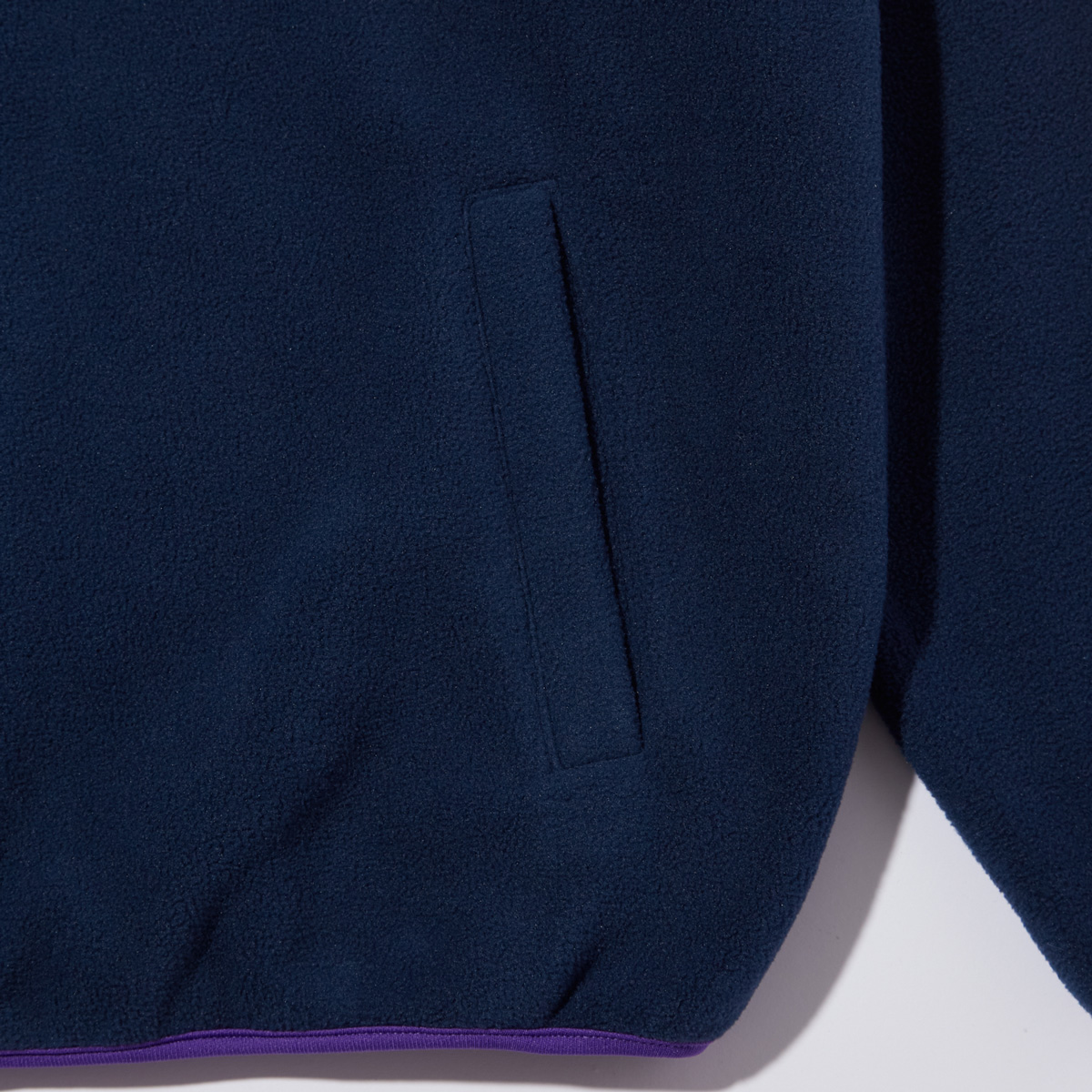 フリースハーフジップジャケット アウター