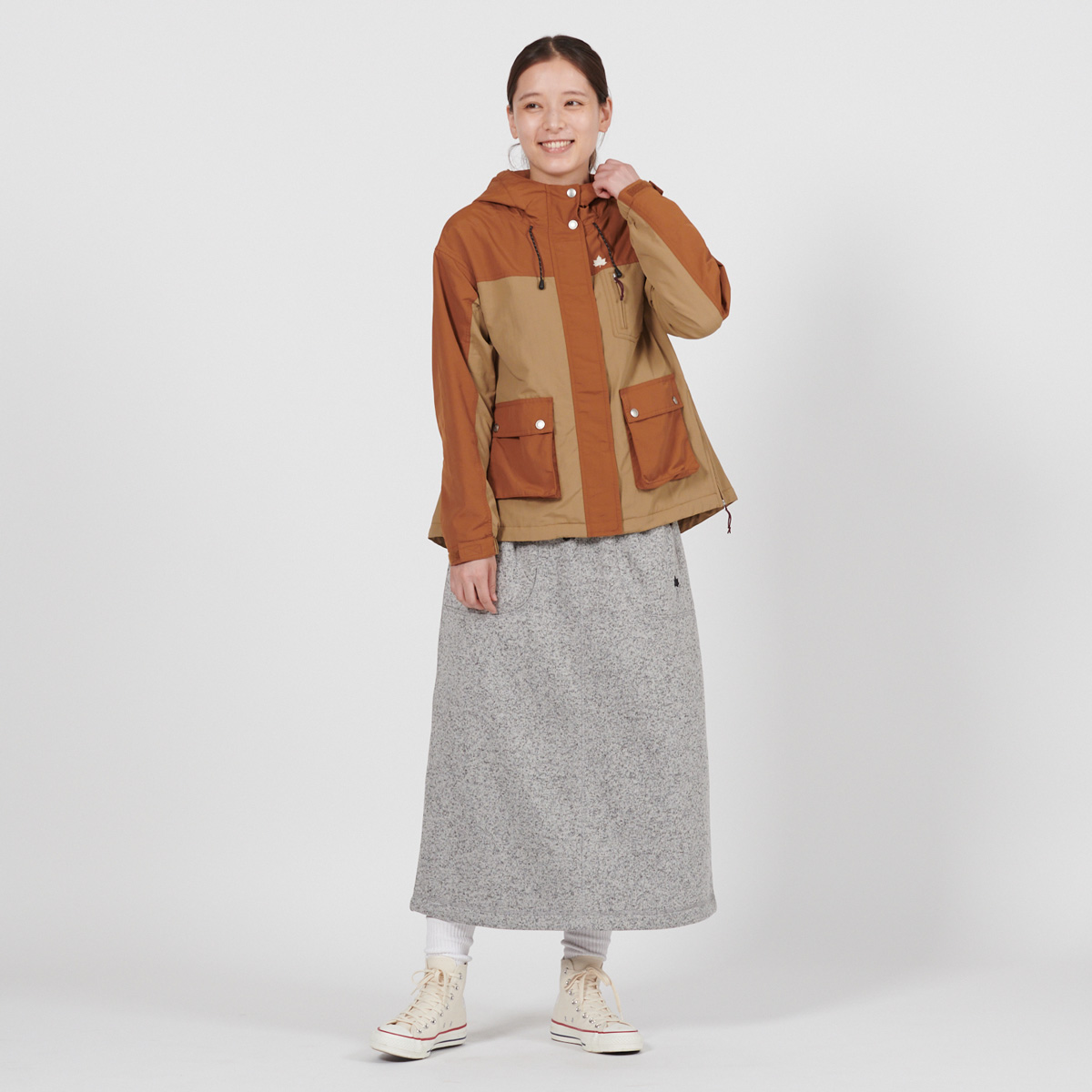 ラップウォームロングスカート ボトムス