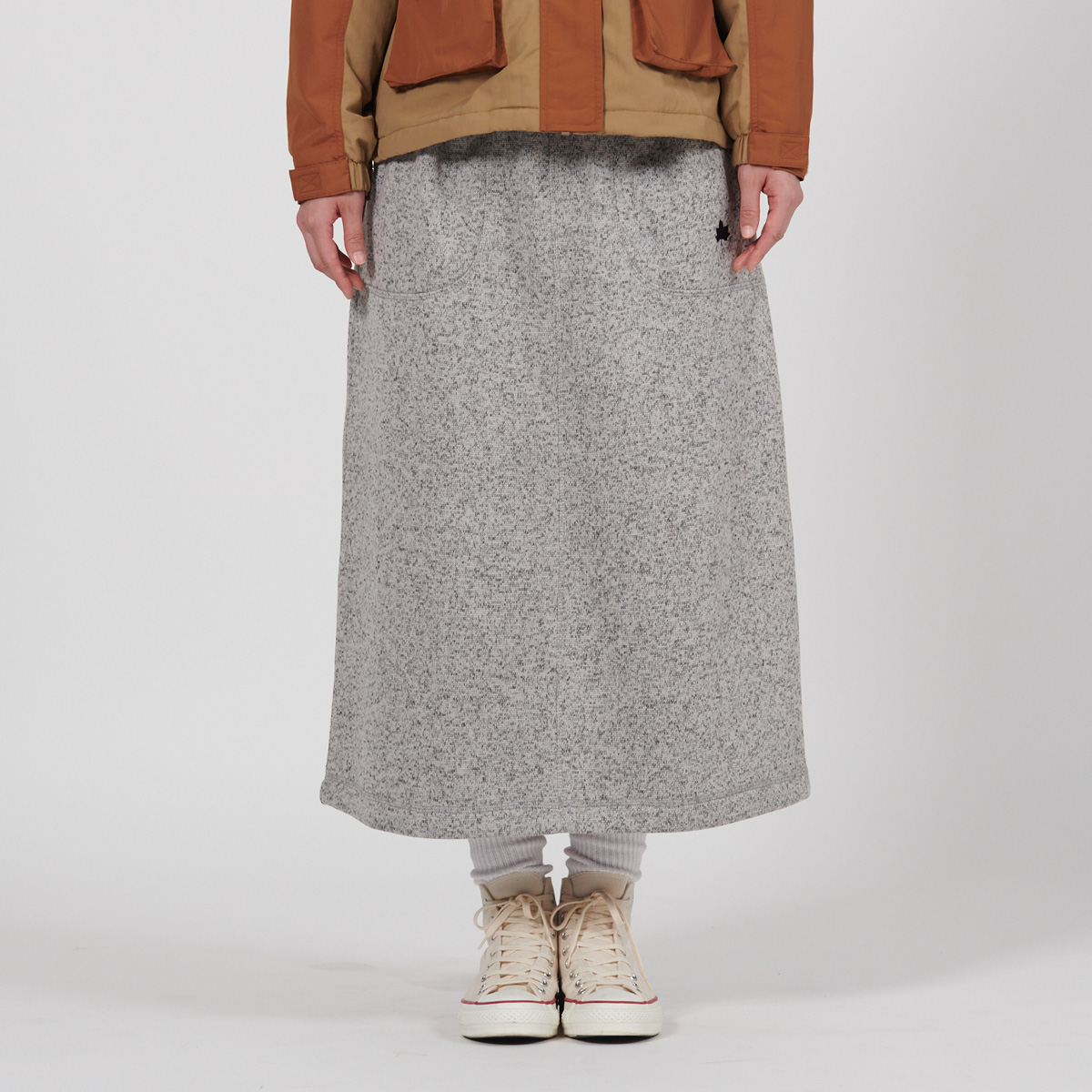 ラップウォームロングスカート ボトムス