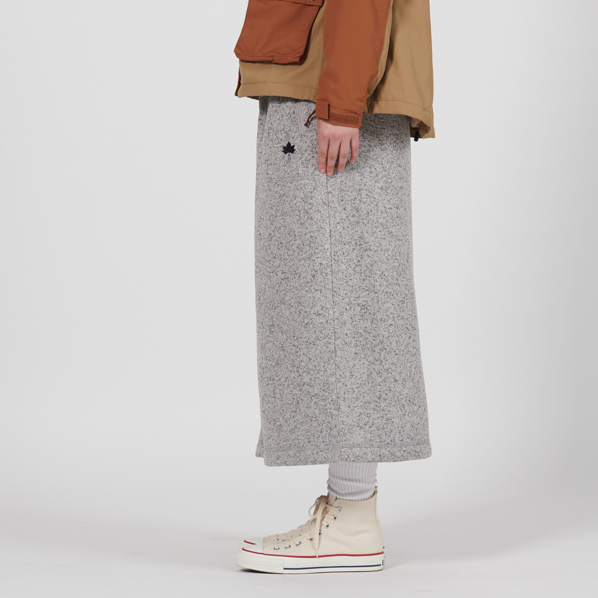 ラップウォームロングスカート ボトムス