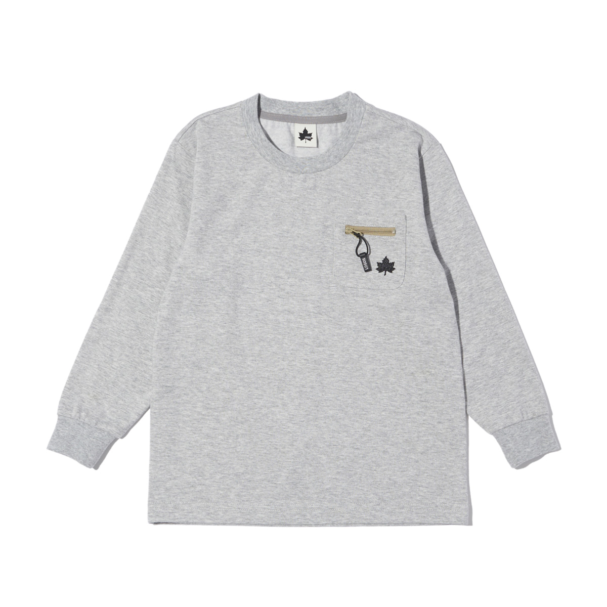 ファスナーポケットTシャツ トップス