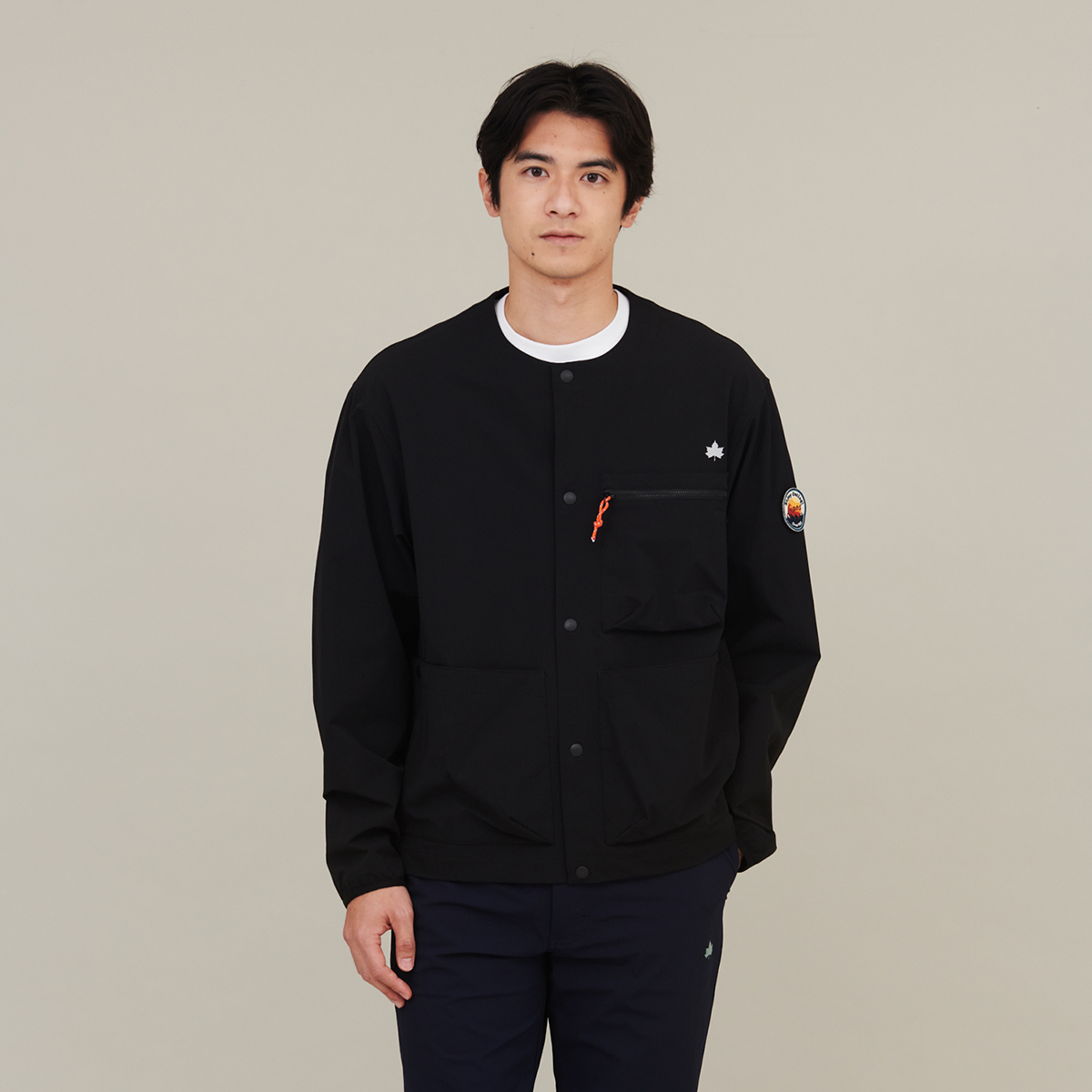 身長：182cm　着用サイズ：L