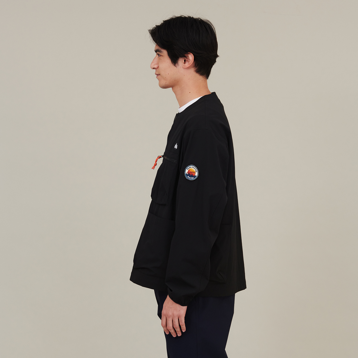 身長：182cm　着用サイズ：L