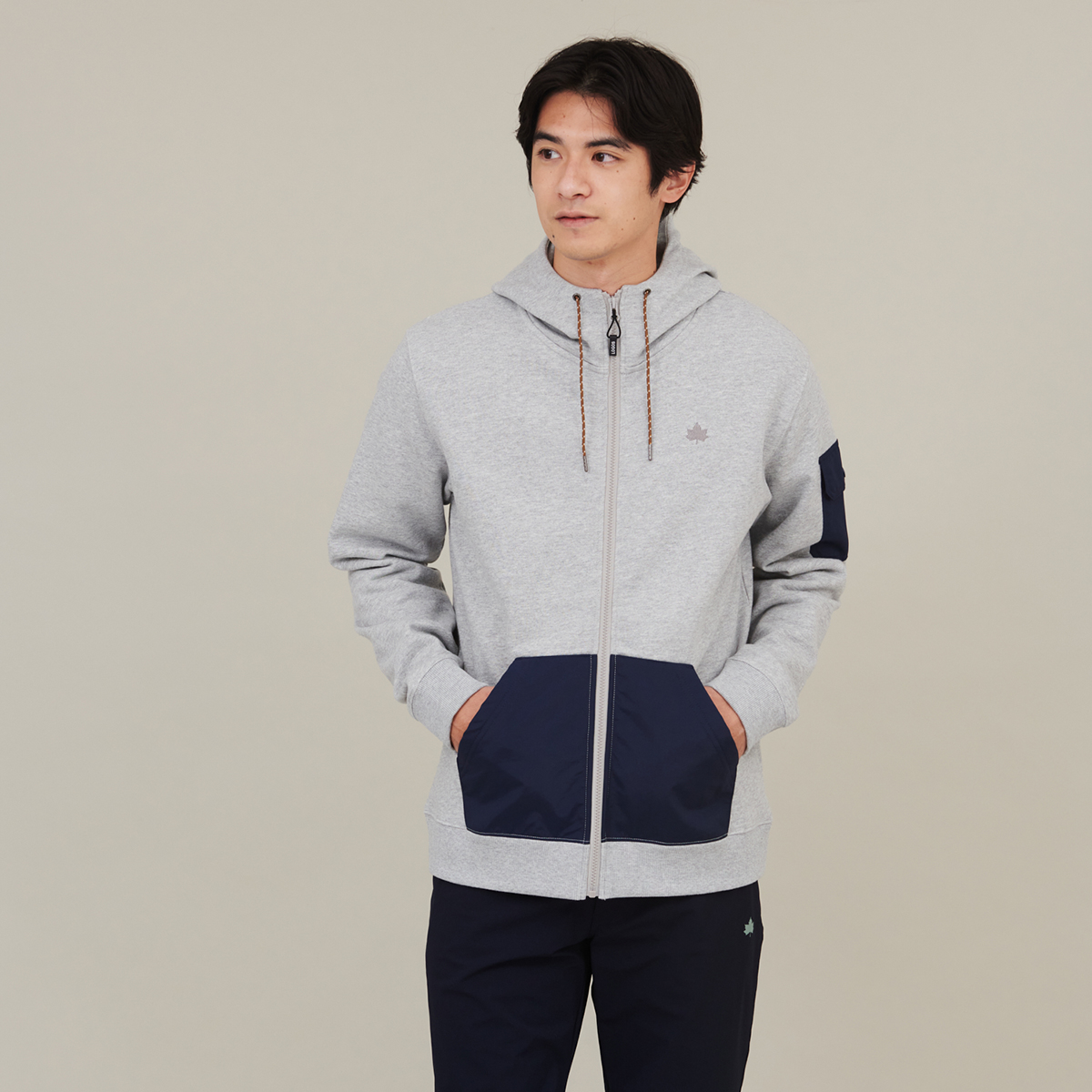 身長：182cm　着用サイズ：L